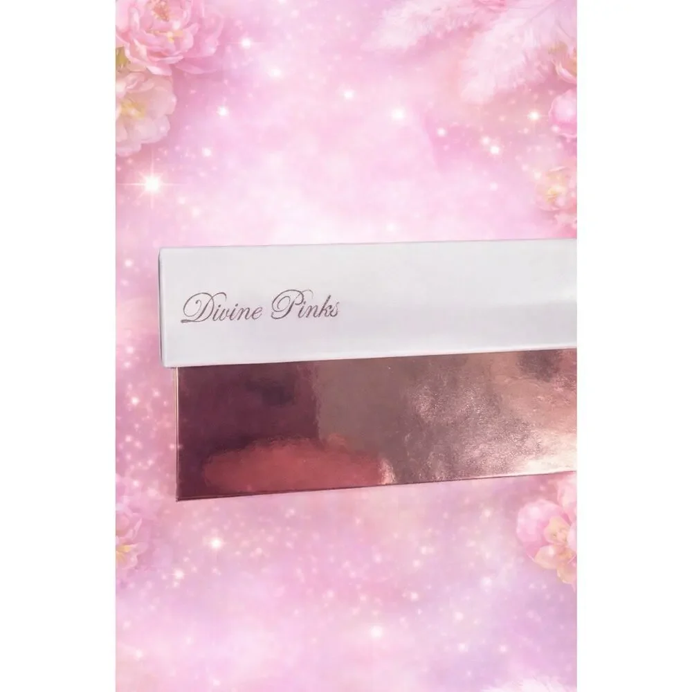 Blessed Beauty Divine Pinks Natural Lip Cream Set Nude Blush Hot Pink + Gloss
